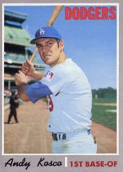 1970 Topps Baseball Cards      535     Andy Kosco